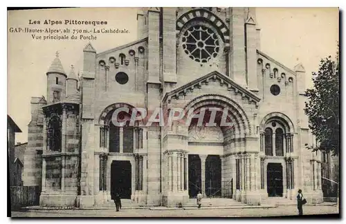 Cartes postales Gap Clocher et Porche de la Cathedrale