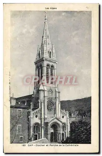 Cartes postales Gap La Cathedrale