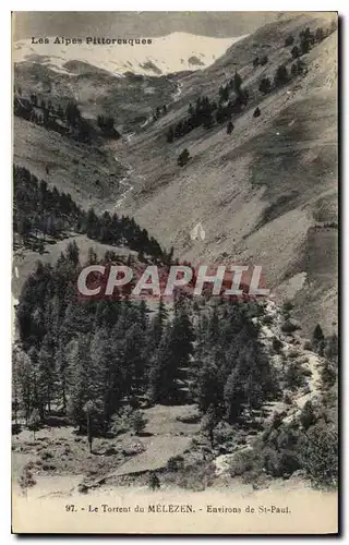 Cartes postales Dauphine La Grave Eglise des Terrasses et la Meije