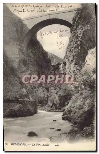 Cartes postales Briancon Le Pont Asfeld