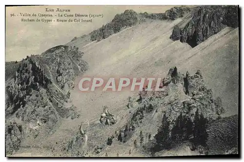 Cartes postales Les Alpes Vallee du Queyras La Casse Deserte