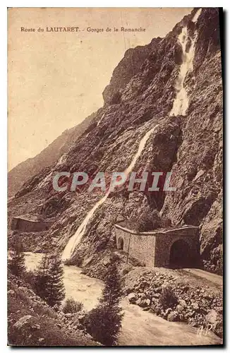 Cartes postales Route du Lautaret Gorges de la Romanche