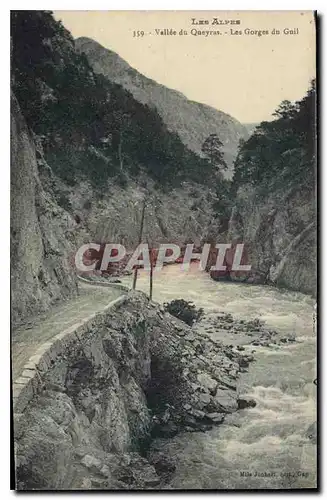 Ansichtskarte AK Les Alpes Vallee du Queyras Les Gorges du Guil