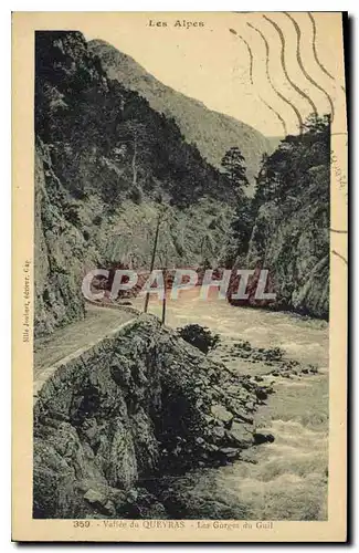 Ansichtskarte AK Les Alpes Vallee du Queyras Les Gorges du Guil