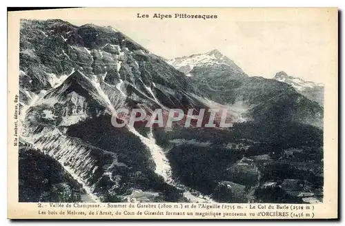 Ansichtskarte AK Vallee de Champsaur Sommet du Garabru et de l'Aiguille