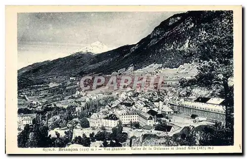 Cartes postales Briancon Vue generale Vallee de la Guisanne et Grand Area