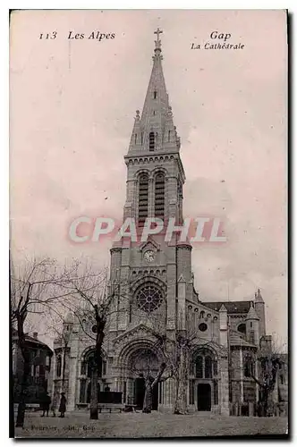 Cartes postales Les Alpes Gap La Cathedrale