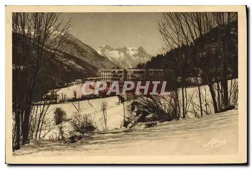 Ansichtskarte AK Le Brianconnais Artistique Briancon l'hiver Sanatorium de Chantoiseau