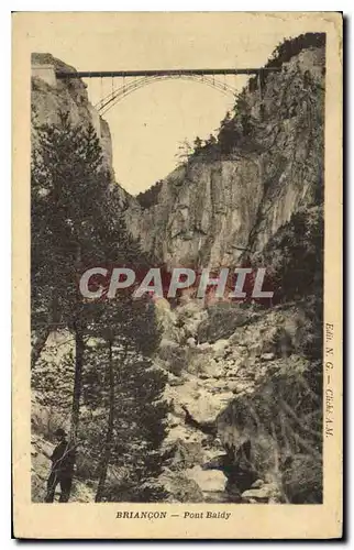 Cartes postales Briancon Pont Baldy
