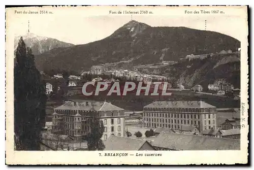 Ansichtskarte AK Briancon Les Casernes