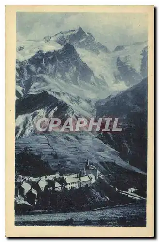 Cartes postales Dauphine Route des Alpes La Grave La Meije et ses glaciers