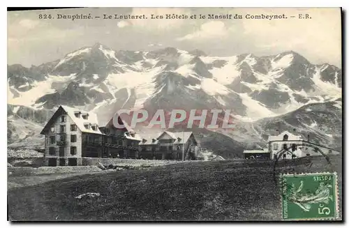 Ansichtskarte AK Dauphine Le Lautaret Les Hotels et le Massif du Combeynot