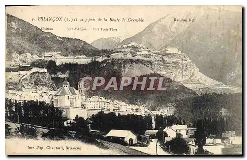 Cartes postales Briancon pris de la Route de Grenoble Randouillet Chautard Briancon