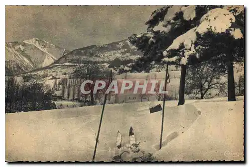 Cartes postales Environs de Gap HA En hiver Col Bayard