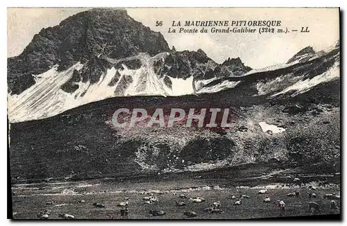 Ansichtskarte AK La Pointe du Grand Galibier