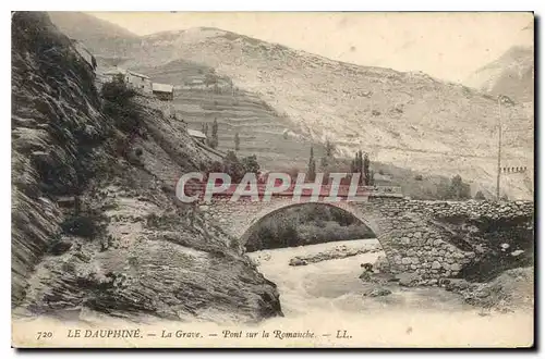 Cartes postales Le Dauphine Pont sur la Romanche
