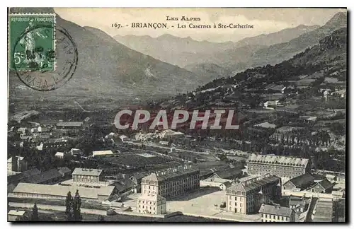 Ansichtskarte AK Briancon Les Casernes a Ste Catherine