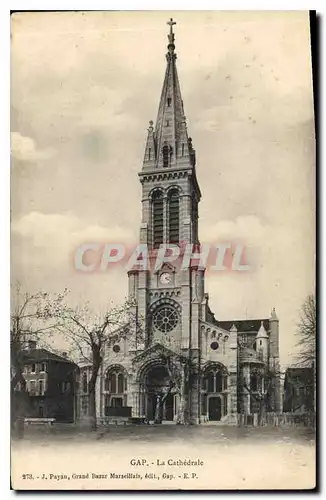 Cartes postales Gap La Cathedrale