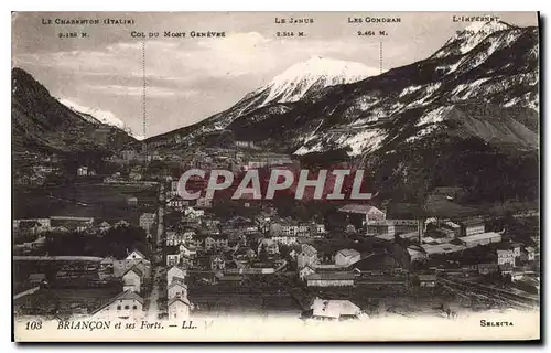 Cartes postales Briancon et ses Forts