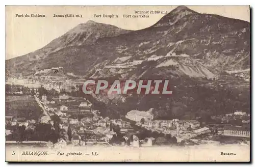 Cartes postales Briancon Vue generale