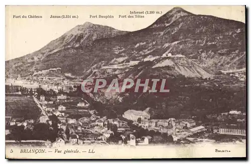 Cartes postales Briancon Vue generale