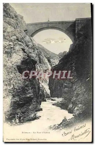 Ansichtskarte AK Briancon Le Pont d'Asfeld