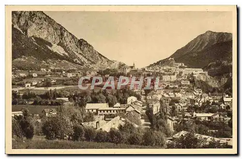 Ansichtskarte AK Briancon Htes Alpes Vue generale