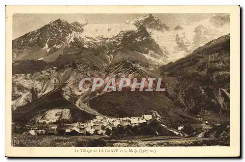 Cartes postales Le Village de la Grave et la Meije