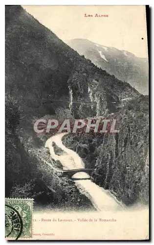 Ansichtskarte AK Les Alpes Route du Lauteret Vallee de la Romanche