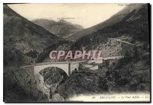 Ansichtskarte AK Briancon Le Pont Asfeld