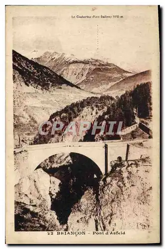 Cartes postales Briancon Pont d'Asfeld