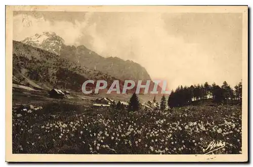 Cartes postales Mont Genevre au printemps