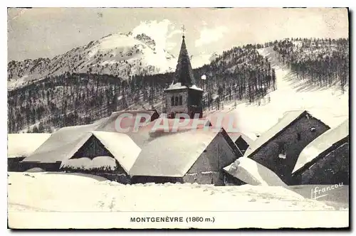 Cartes postales Montgenevre Briancon