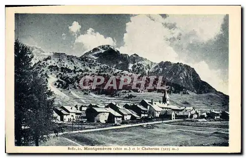 Cartes postales Montgenevre et le Chaberton