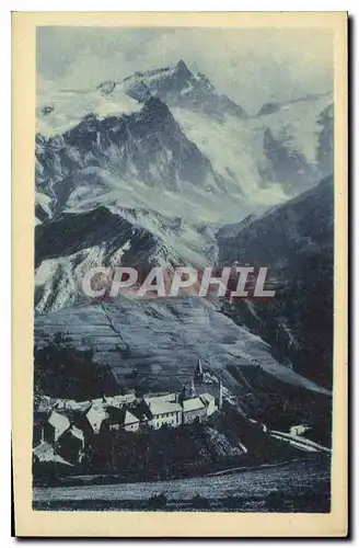 Cartes postales Dauphine Route des Alpes La Grave la Meije et ses glaciers