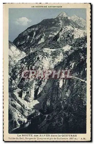 Cartes postales La Route des Alpes dans le Queyras