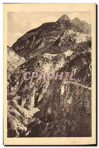 Cartes postales Route des Alpes Gorges du Queyras et pic Guillestre