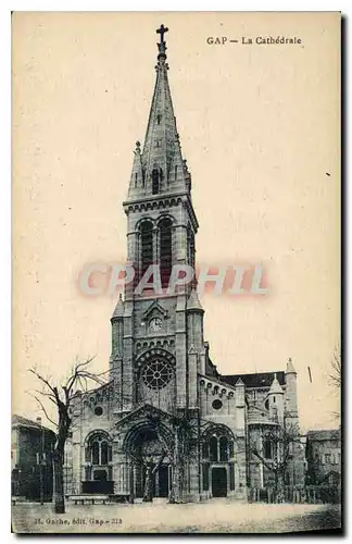 Cartes postales Gap La Cathedrale