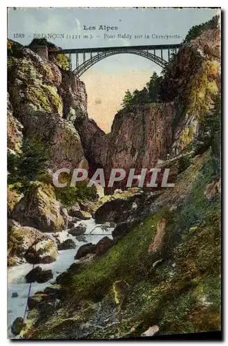 Cartes postales Briancon Pont Baldy sur la Cerveyrette