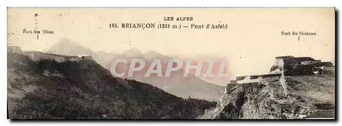 Cartes postales Briancon Pont d'Asfeld