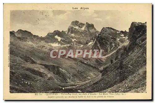 Cartes postales Queyras Vallee du Giol au dela d'Abries Le Mont Viso