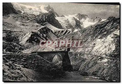 Cartes postales Le Dauphine La Grave La Meijet et le Pont de Morian