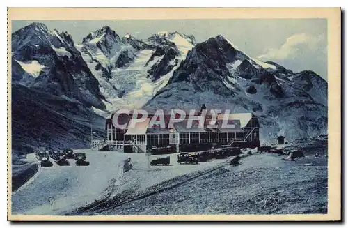 Cartes postales Col du Lautaret Le Chalet Hotel PLM et la Meije