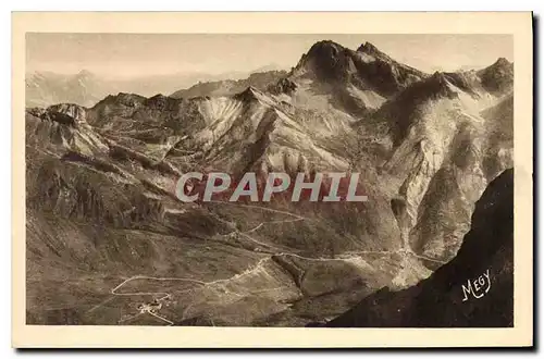 Cartes postales Panorama du Col du Lautaret Route de Briancon