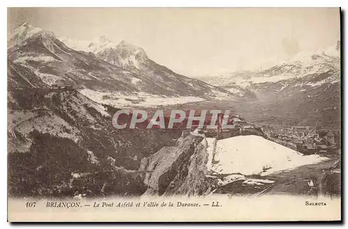 Cartes postales Briancon Le Pont Asfeld et Vallee de la Durance