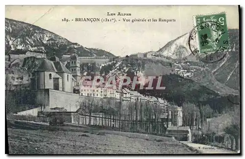 Ansichtskarte AK Briancon Vue generale et les Remparts