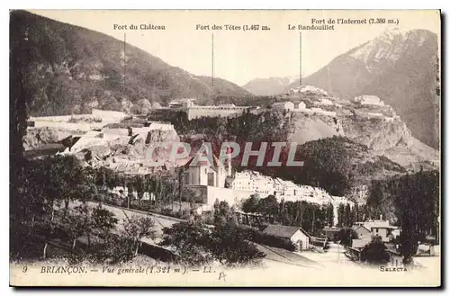 Cartes postales Briancon Vue generale