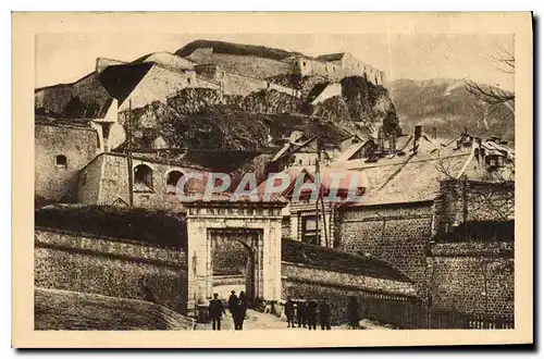 Ansichtskarte AK Briancon Porte Pignerol et Fort du Chateau