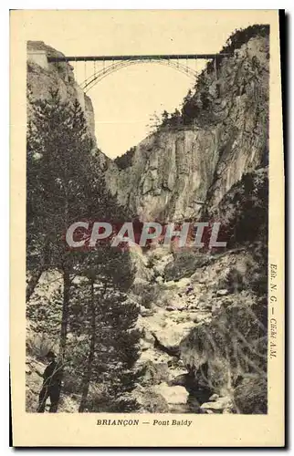Cartes postales Briancon Pont Baldy