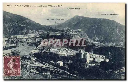 Cartes postales Briancon et le Fort des Tetes